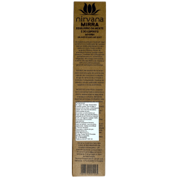 Incenso de Mirra Premium Nirvana Brasil Balance Mind and Spirit - 5 palitos grossos feitos à mão - Feito no Brasil