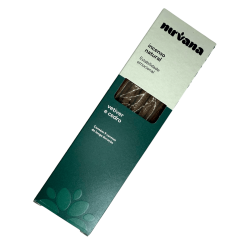 Natural Nirvana Brazil Vetiver & Cedar Rökelse Emotionell Stabilitet - 9 Handgjorda Pinnar - Made in Brazil