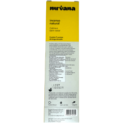 Natural Nirvana Brazil Ylang Rökelse och Naturlig Frankincense - 9 handgjorda pinnar - Made in Brazil