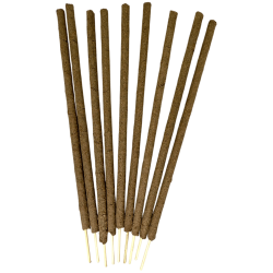 Encens Naturel Nirvana Brésil Feuilles Vertes Stimulant et Rafraîchissant - 9 sticks artisanaux - Fabriqué au Brésil