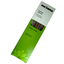 Incenso Natural Nirvana Brasil Folhas Verdes Estimulante e Refrescante - 9 palitos artesanais - Feito no Brasil