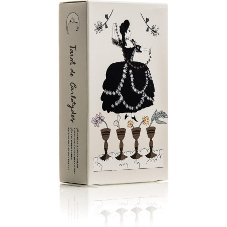 Baralho de Tarot Carlotydes - Fournier 78 cartas e livreto de instruções
