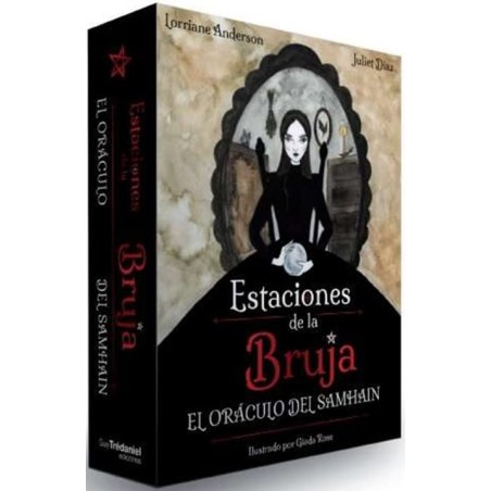 Tarot Oráculo del Samhain Estaciones de la Bruja - Lorriane Anderson y Juliet Diaz - Libro y 44 cartas ilustradas