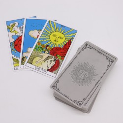 Traditional Arcana Tarot with Guide Book - Book and 78 cards