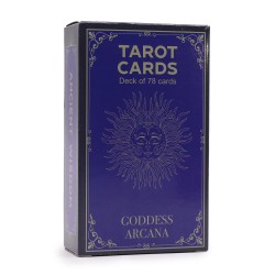 Tarot Arcana of the Goddesses with Guide Book - Book and 78 cards