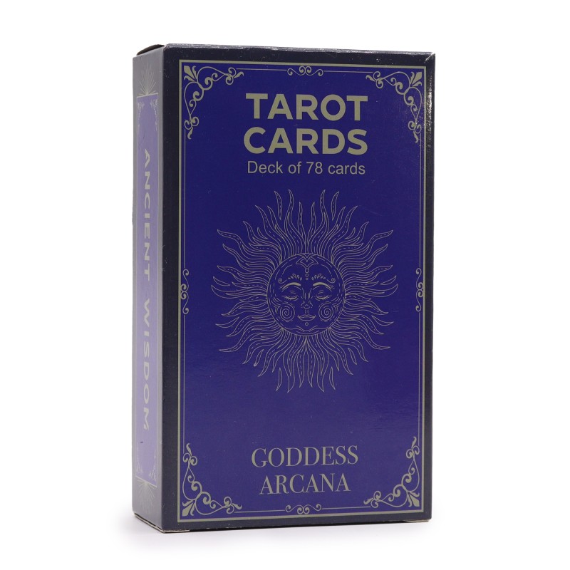 Arkana Tarota Bogiń z Przewodnikiem - Książka i 78 kart-TAROT-HOSTENATURA