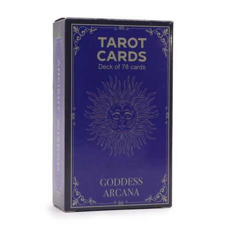 Tarot Arkana der Göttinnen mit Reiseführer Buch - Buch und 78 Karten