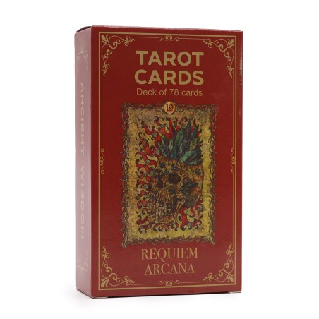 Tarot Arcano do Réquiem com Livro Guia - Livro e 78 cartas