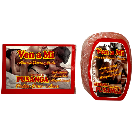 Jabón Esotérico Ven a mí Agua de Pusanga Místico Esotérico 100gr. - Atrae a la Persona Amada - Pasión, Deseo y Amor