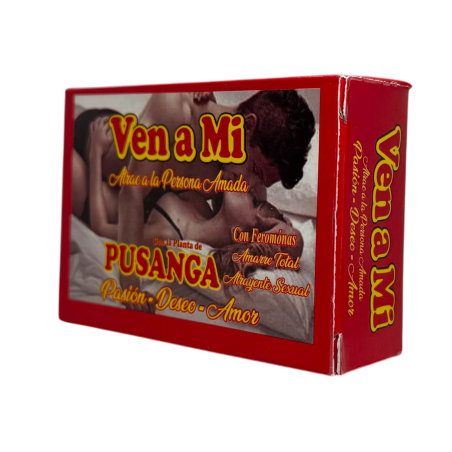 Jabón Esotérico Ven a mí Agua de Pusanga Místico Esotérico 100gr. - Atrae a la Persona Amada - Pasión, Deseo y Amor