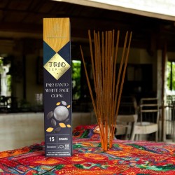 Incense AROMA Trio Palo Santo, White Sage and Copal - Trio Series 1 pack 15gr.