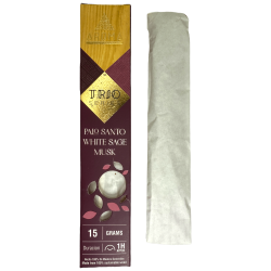 Encens AROMA Trio Palo Santo, Sauge Blanche et Musc - Trio Series 1 pack 15gr.