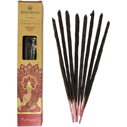 Magisterial Incense Sandalwood Incense Aromanza Argentina 8 thick sticks with Natural Resins - Purification