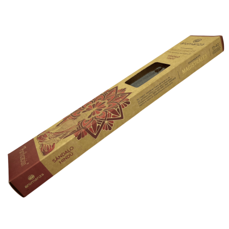 Magisterial Incense Sandalwood Incense Aromanza Argentina 8 thick sticks with Natural Resins - Purification