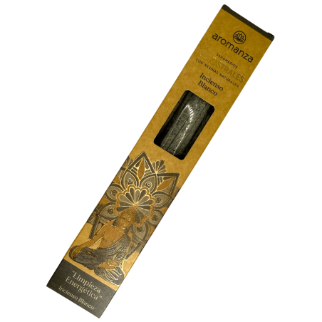 Magisterial Incense White Incense Aromas Argentina 8 thick bars with Resins - Energy Cleansing
