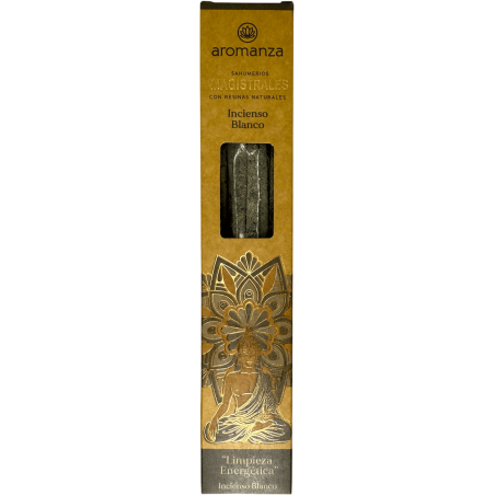 Magisterial Incense White Incense Aromas Argentina 8 dicke Riegel mit Harzen - Energy Cleansing