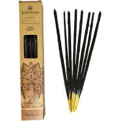 Sahumerios Magistrales Copal Andino Incenso Aromanza Argentina 8 barrette spesse con Resine Naturali - Abbondanza