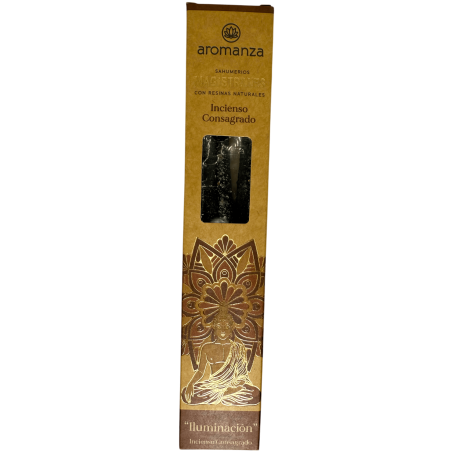 Master Incense Consecrated Incense Aromanza Argentina 8 thick bars with Natural Resins - Lighting