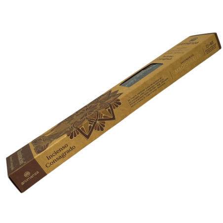 Master Incense Consecrated Incense Aromanza Argentina 8 thick bars with Natural Resins - Lighting