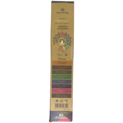 Magisterial Incense Variety Resins Aromanza Argentina 8 thick bars with Natural Resins - 8 resins