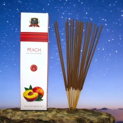 Alaukik Pfirsich Räucherstäbchen 30gr. - Masala Räucherstäbchen