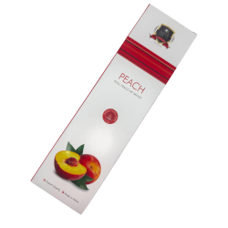 Alaukik Pfirsich Räucherstäbchen 30gr. - Masala Räucherstäbchen