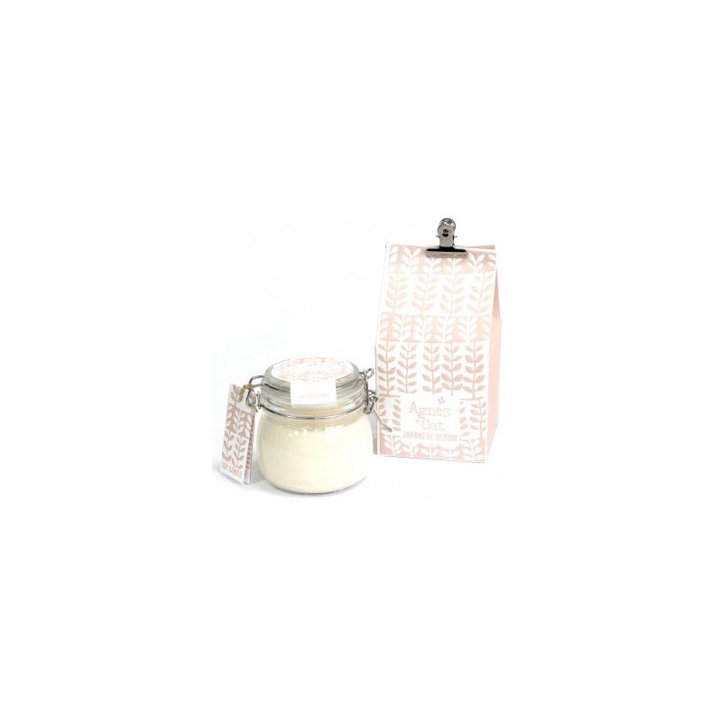 Candles in Glass Jar - Japanese Bloom-GLASS JAR CANDLES-HOSTENATURA