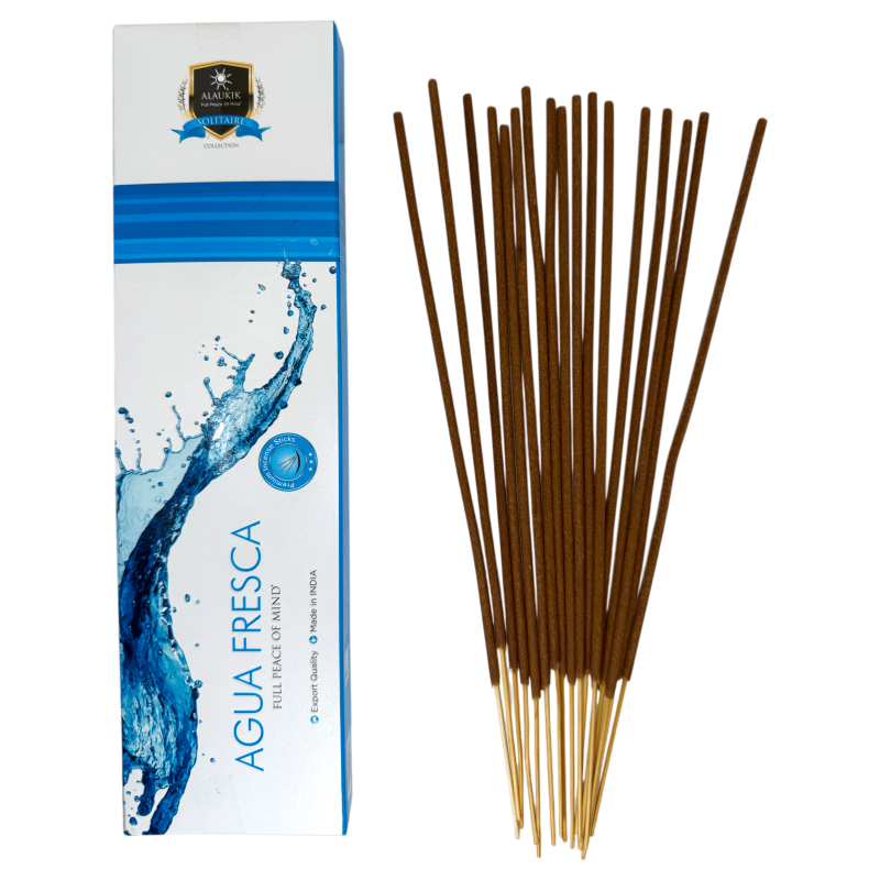 Alaukik Encens d’Eau Douce 30gr. - Masala Aqua Encens Frais-ENCENS ALAUKIK-HOSTENATURA