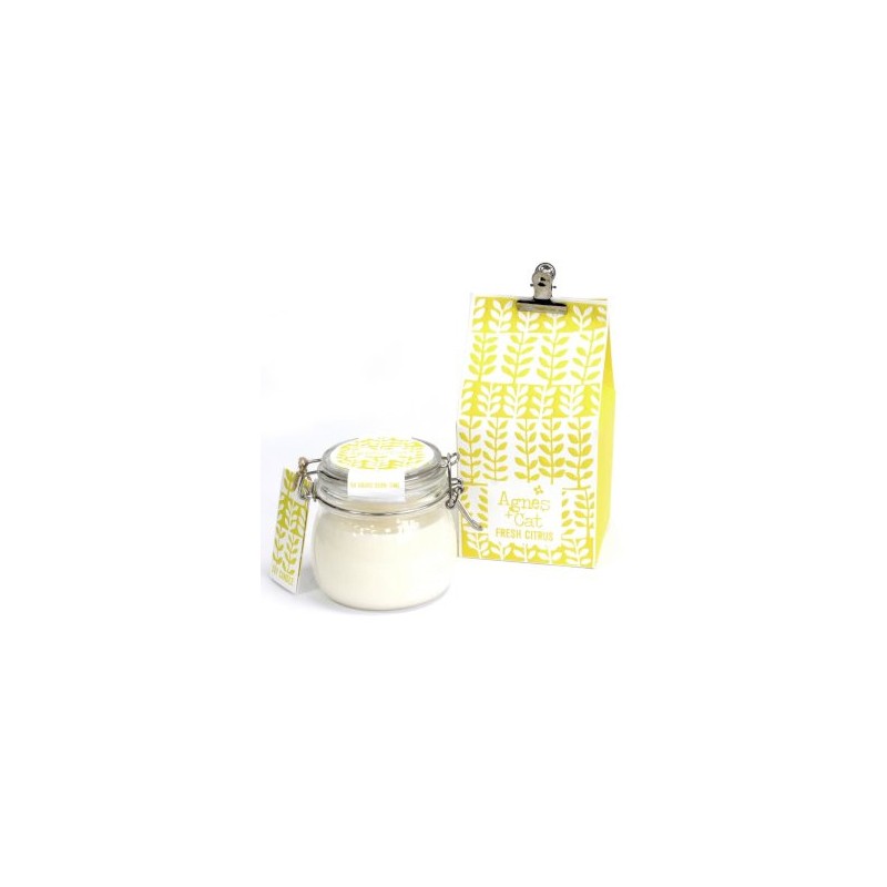 Candles in Glass Jar - Citrus-GLASS JAR CANDLES-HOSTENATURA