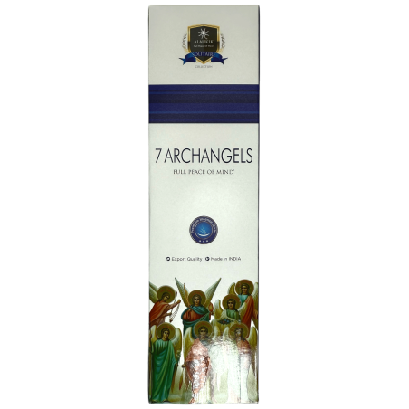 Incienso 7 Arcángeles Alaukik 30gr. - Incienso Masala