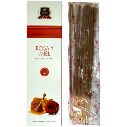 Encens Rose et Miel Alaukik 30gr. - Encens Masala