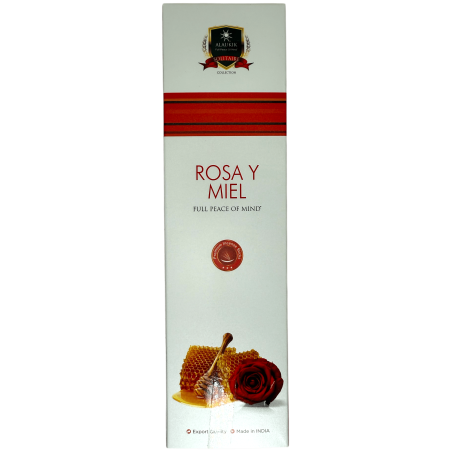Rosa Rökelse och Alaukik Honung 30gr. - Masala Rökelse