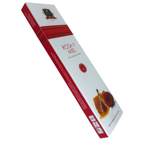 Incienso Rosa y Miel Alaukik 30gr. - Incienso Masala