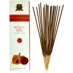 Encens Rose et Miel Alaukik 30gr. - Encens Masala