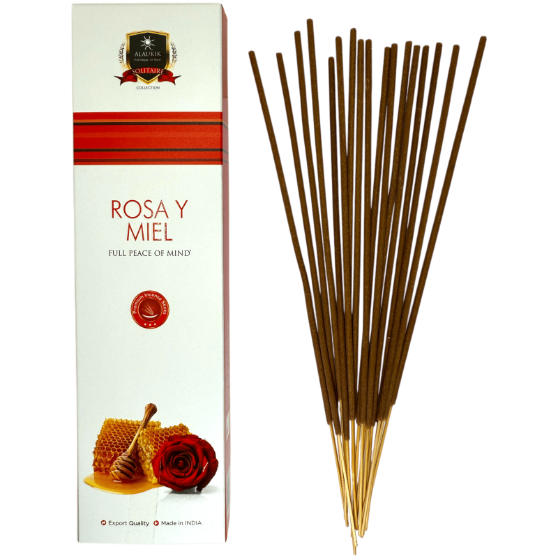 Pink Incense and Alaukik Honey 30gr. - Masala Incense-ALAUKIK INCENSE-HOSTENATURA