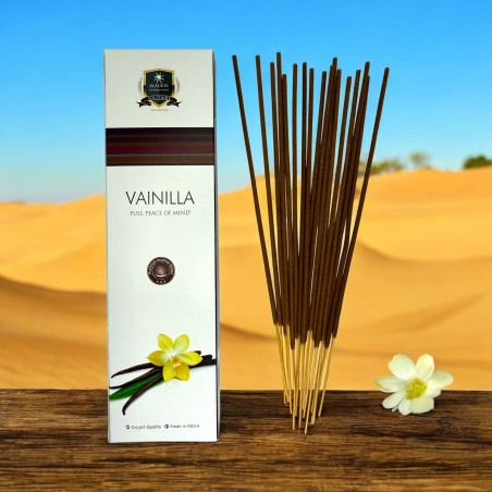 Alaukik Vanilj Rökelse 30gr. - Masala Rökelse