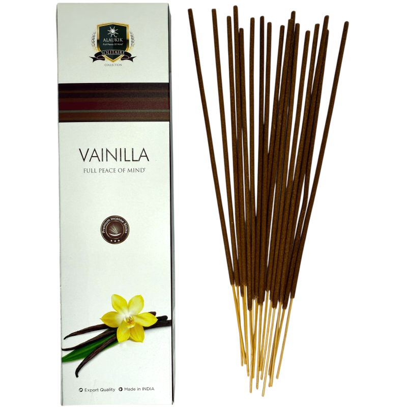 Alaukik Incenso alla Vaniglia 30gr. - Incenso Masala-INCENSO ALAUKIK-HOSTENATURA