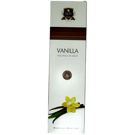 Alaukik Vanille Räucherstäbchen 30gr. - Masala Räucherstäbchen