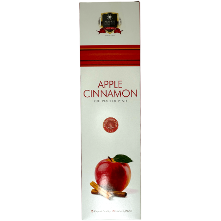 Incienso Manzana y Canela Alaukik 30gr. - Incienso Masala