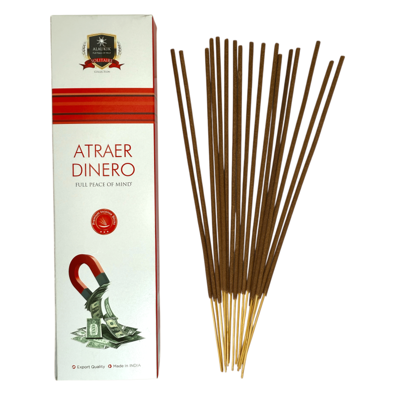 Encens aimant à argent Alaukik 30gr. - Encens Masala-ENCENS ALAUKIK-HOSTENATURA
