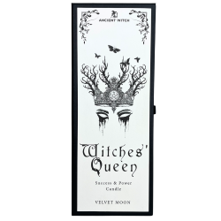 Ancient Witch Purifying Candles - Queen of Witches - 50h - Velvet Moon - Success and Power