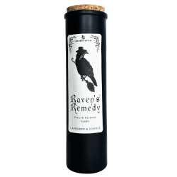 Ancient Witch Purifying Candles - Crows' Remedy - 50h - Peace and Harmony - Lavender and Fennel