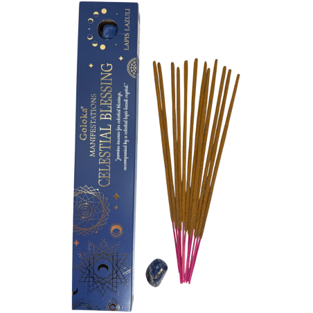 ゴロカ香の現れ天国の祝福ジャスミン香ラピスラズリミネラル - 15gr。