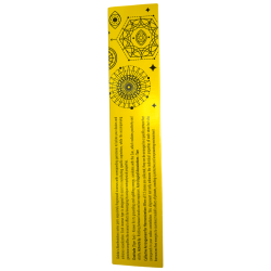 Goloka Incense Gratitude Manifestations Frankincense Frankincense with Tiger's Eye Mineral - 15gr.