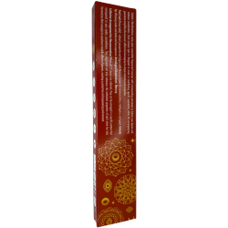 Goloka Manifestations Quick Luck Incense Nag Champa Incense with Green Jade Mineral - 15gr.