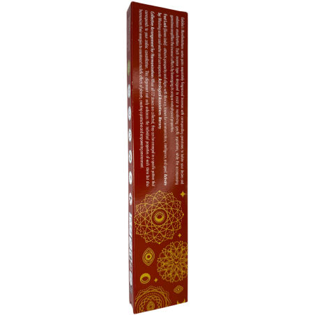 Goloka Manifestations Quick Luck Incense Nag Champa Incense with Green Jade Mineral - 15gr.