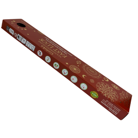 Goloka Manifestations Quick Luck Kadzidło Nag Champa z minerałem Green Jade - 15gr.