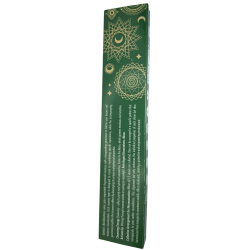 Goloka Incense Manifestations Energy Cleansing White Sage Incense with Selenite Mineral - 15gr.