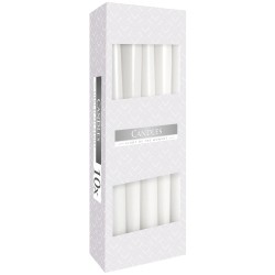 Velas Cónicas - Blancas - Precio por unidad de vela - 1