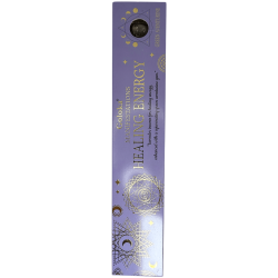 Goloka Incense Healing Energy Manifestations Lavender Incense with Green Aventurine Mineral - 15gr.